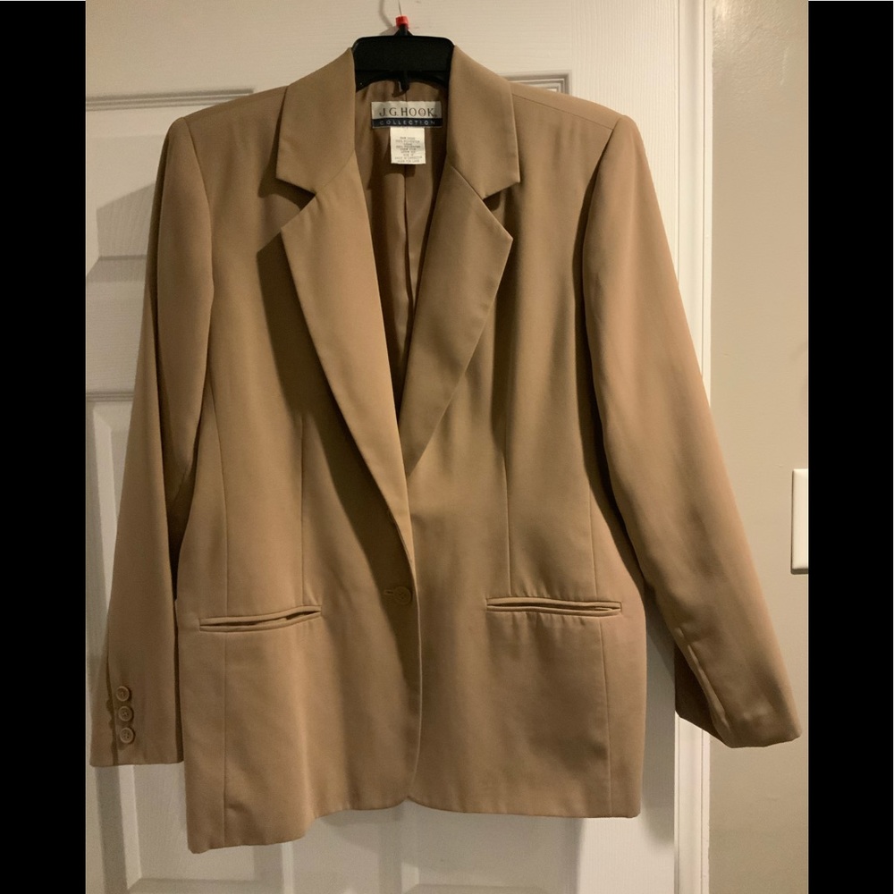 Like New! J.G.Hook Tan Blazer
